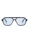 Retrosuperfuture Maneval Sunglasses In Black