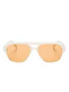 Retrosuperfuture Maneval Sonnenbrille In Nude