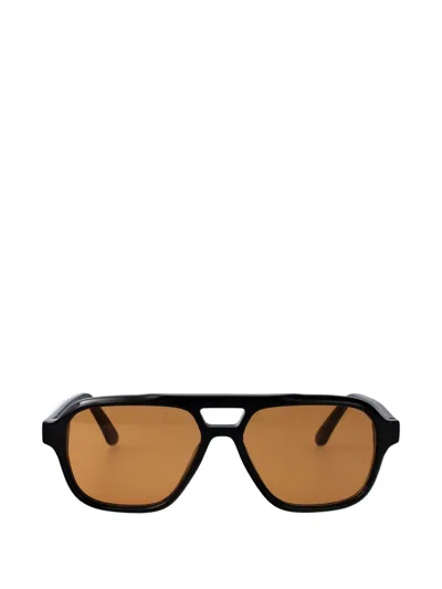 Retrosuperfuture Manevel Sunglasses In Black