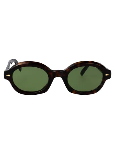 Retrosuperfuture Marzo Sunglasses In Green