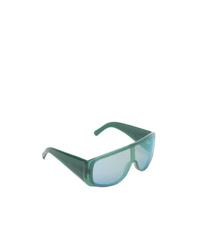 Retrosuperfuture Mask Sunglasses In Green