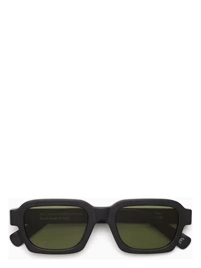 Retrosuperfuture Caro Square Sunglasses In Black