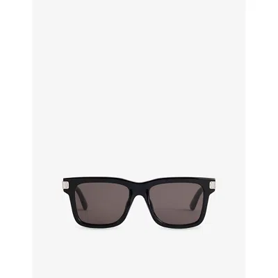 Retrosuperfuture Mens  X Mm6 Square-framed Acetate Sunglasses Black