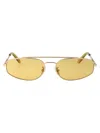 Retrosuperfuture Geometric Frame Sunglasses In Brown