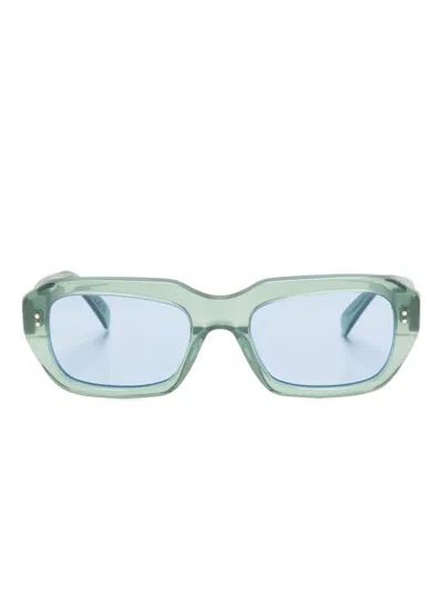 Retrosuperfuture Miles Rectangle-frame Sunglasses In Blue