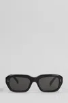Retrosuperfuture Miles Sunglasses Black In Black