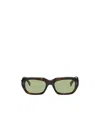 Retrosuperfuture Miles Rectangle Frame Sunglasses In Brown