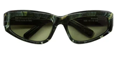 Retrosuperfuture Motore Tartaruga Ke8 Men's Sunglasses  Size 61