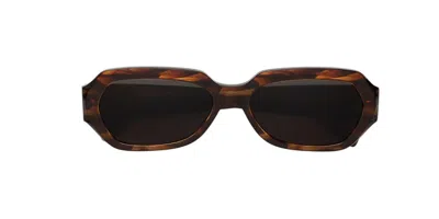 Retrosuperfuture Nala Havana Striata Rwi Men's Sunglasses Tortoiseshell Size 58 In Transparent
