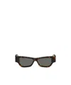 Retrosuperfuture Tortoiseshell Nameko Sunglasses In Black