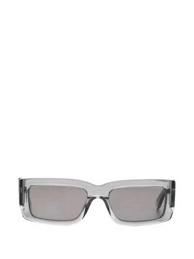 Retrosuperfuture Notte Rectangle-frame Sunglasses In Gray