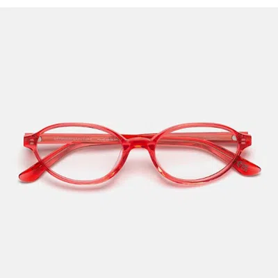 RETROSUPERFUTURE RETROSUPERFUTURE NUMERO 04 LIGHT RED EYEGLASSES