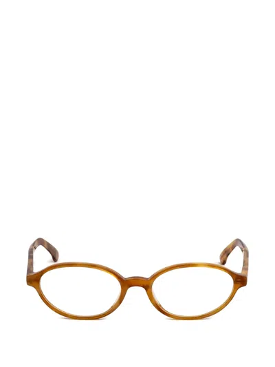 Retrosuperfuture Numero 04 Round-frame Glasses In Gold