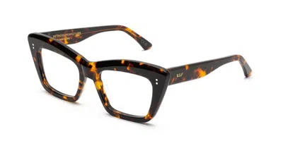 Retrosuperfuture Numero 107 Black Men's Glasses, Tortoiseshell, Size 54 In Brown