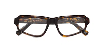 Retrosuperfuture Numero 113 3627 Women's Glasses, Tortoiseshell, Size 56 In Brown