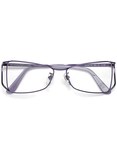 Retrosuperfuture Numero 114 Glasses In Purple