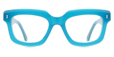 Retrosuperfuture Numero 118 Petroleum Men's Glasses, Blue, Size 52