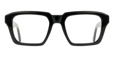 Retrosuperfuture Numero 121 Black Men's Glasses, Black, Size 53