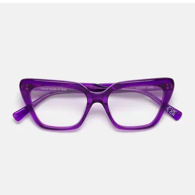 Retrosuperfuture Numero 122 Purple Eyeglasses