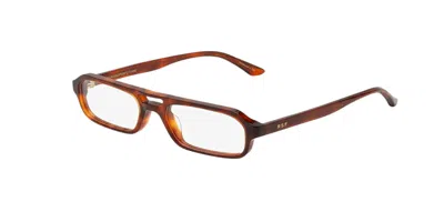 Retrosuperfuture Numero 128 Havana Diversa Ej7 Men's Glasses Tortoiseshell Size 53 - Free Lenses - Blue Light Block In Brown