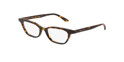 Retrosuperfuture Numero 131 Burnt Havana Hzo Men's Glasses Tortoiseshell Size 50 - Free Lenses - Blue Light Block In Brown