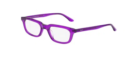Retrosuperfuture Numero 132 Violissimo 6qk Men's Glasses Purple Size 50 - Free Lenses - Blue Light Block