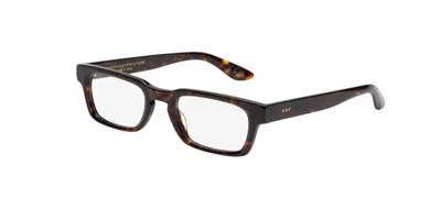 Retrosuperfuture Numero 133 Havana Sx0 Men's Glasses Tortoiseshell Size 51 - Free Lenses - Blue Light Block In Brown