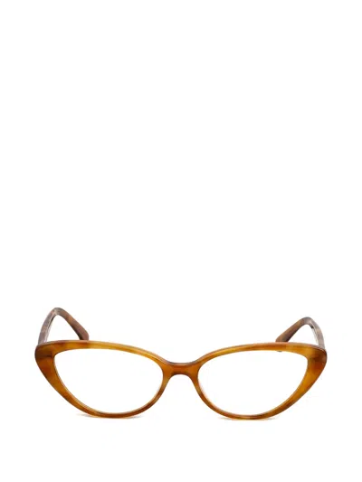 Retrosuperfuture Numero 159 Cat-eye Frame Glasses In Brown