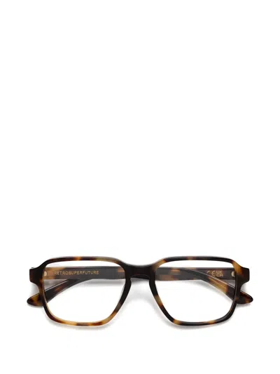 Retrosuperfuture Numero 160 Square-frame Glasses In Brown