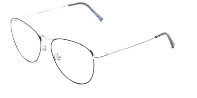 Retrosuperfuture Numero 60 B00 Occhiali Da Vista Argentati Per Uomo (solo Montatura)