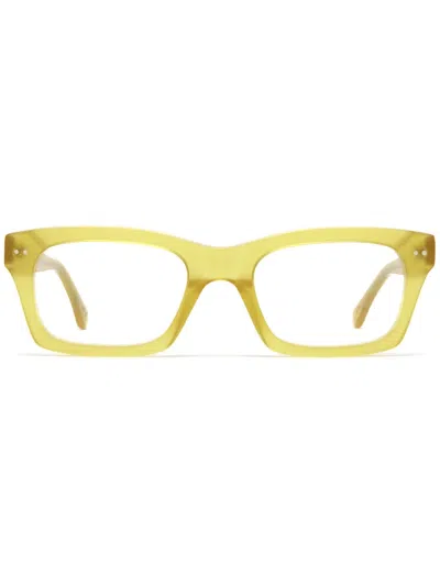 Retrosuperfuture Numero 95 Glasses In Yellow