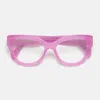 Retrosuperfuture Full Frame Plain Mirror In Pink