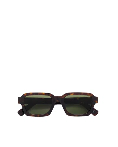 Retrosuperfuture Occhiale Caro 3627 Green In Brown
