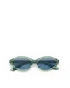Retrosuperfuture Occhiali Da Sole Parola Sage In Blue