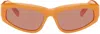 Retrosuperfuture Orange Motore Sunglasses In Juice