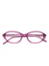 Retrosuperfuture Oval-frame Glasses In Pink
