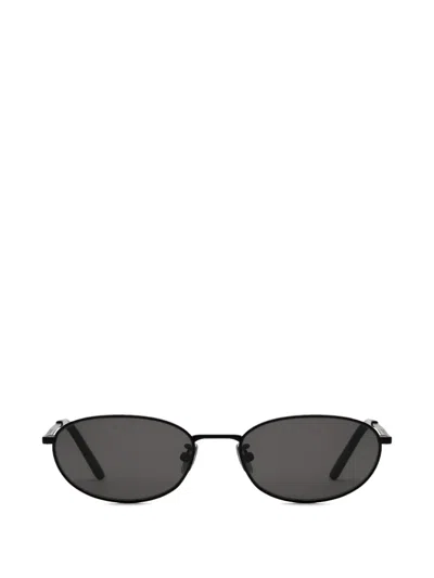 Retrosuperfuture Oval-frame Sunglasses In Black
