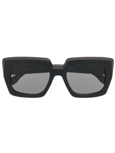 Retrosuperfuture Oversized Frame Sunglasses In Black