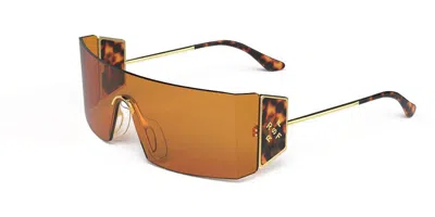 Retrosuperfuture Pianeta Fs2 Men's Sunglasses Orange Size 141