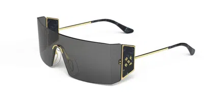 Retrosuperfuture Pianeta Zcn Men's Sunglasses Black Size 141