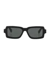 Retrosuperfuture Rectangle-frame Sunglasses In Black