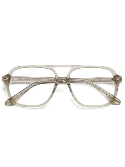 Retrosuperfuture Pilot-frame Glasses In Gray