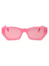 Retrosuperfuture Pink Acetate Sunglasses In Pink