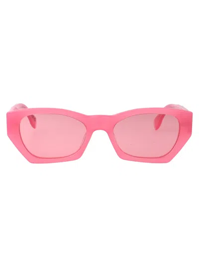 Retrosuperfuture Pink Acetate Sunglasses