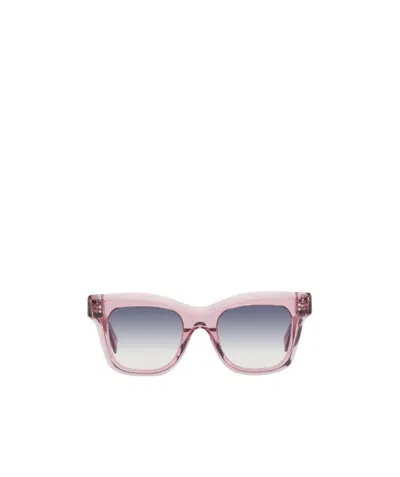 Retrosuperfuture Pink Full-frame Sunglasses In Multicolor