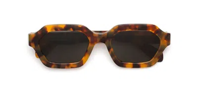 Retrosuperfuture Pooch Stilo J9q Men's Sunglasses Tortoiseshell Size 54