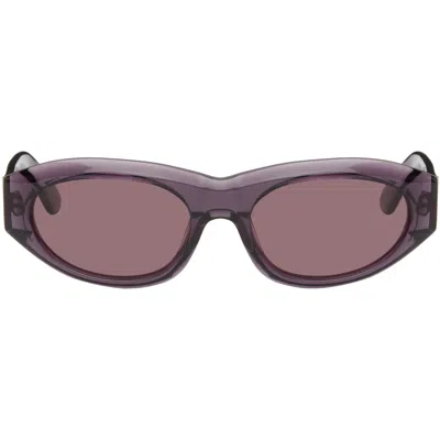 Retrosuperfuture Purple Cinema Sunglasses In Pink