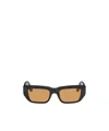 Retrosuperfuture Full Frame Sunglasses In Black