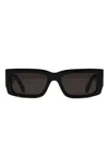 Retrosuperfuture Rectangle-frame Sunglasses In Black