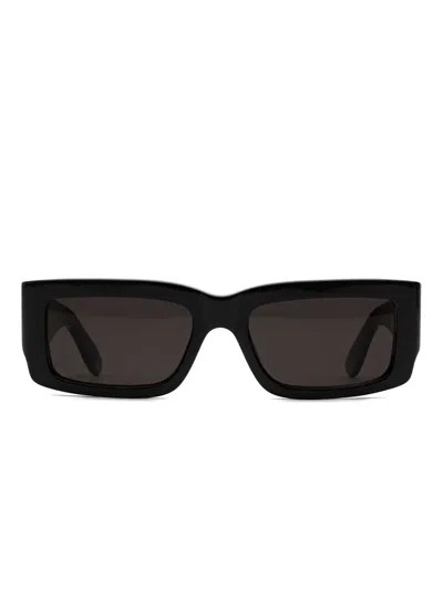 Retrosuperfuture Rectangle-frame Sunglasses In Black